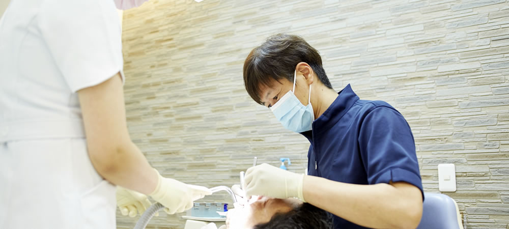 極力痛くない・削らない・抜かない虫歯治療