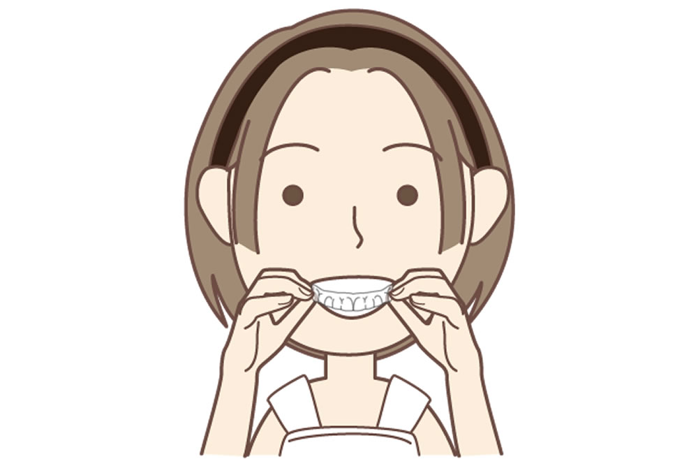 所定の時間装着